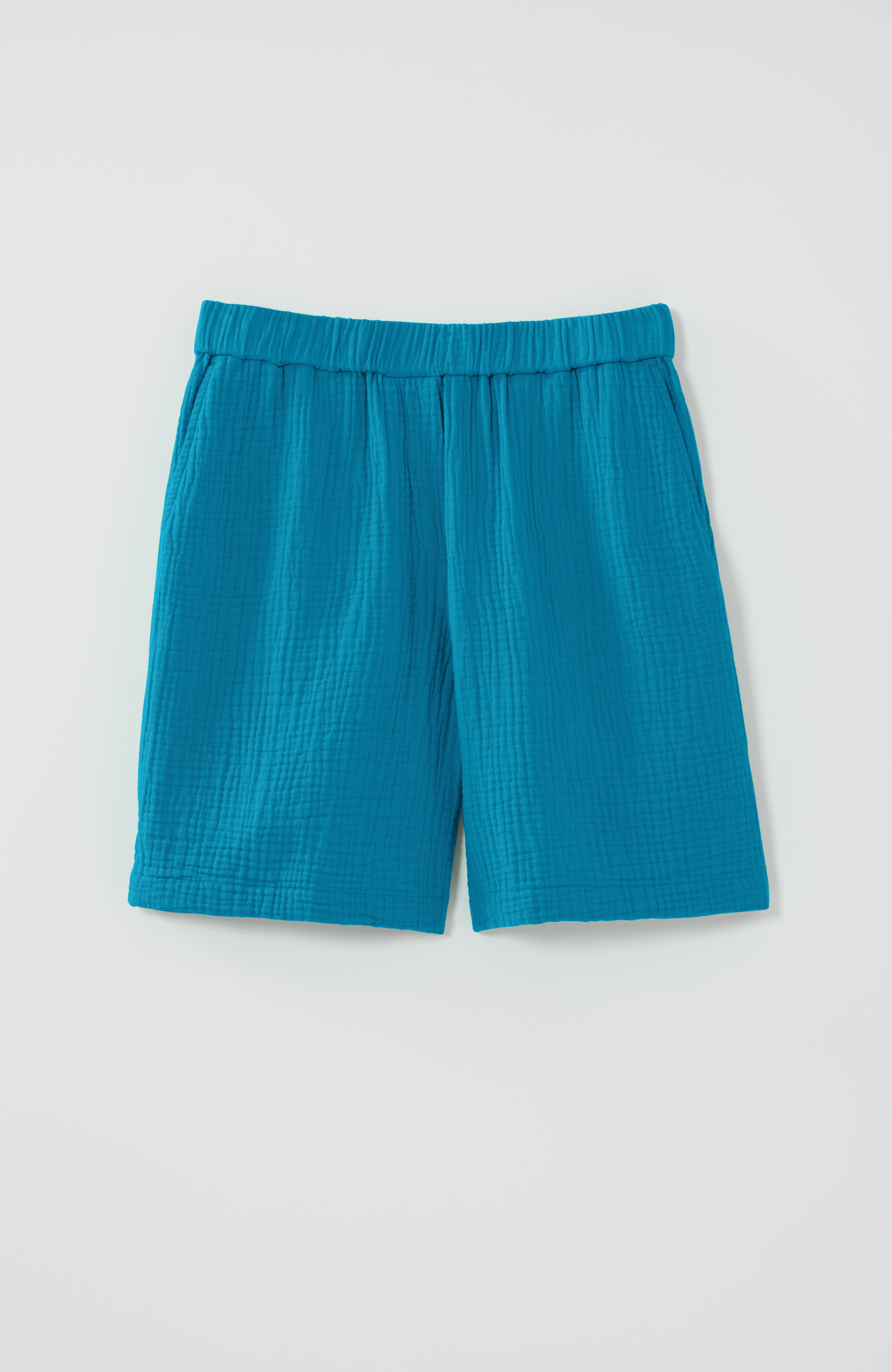 Easy Cotton-Gauze Pull-On Shorts