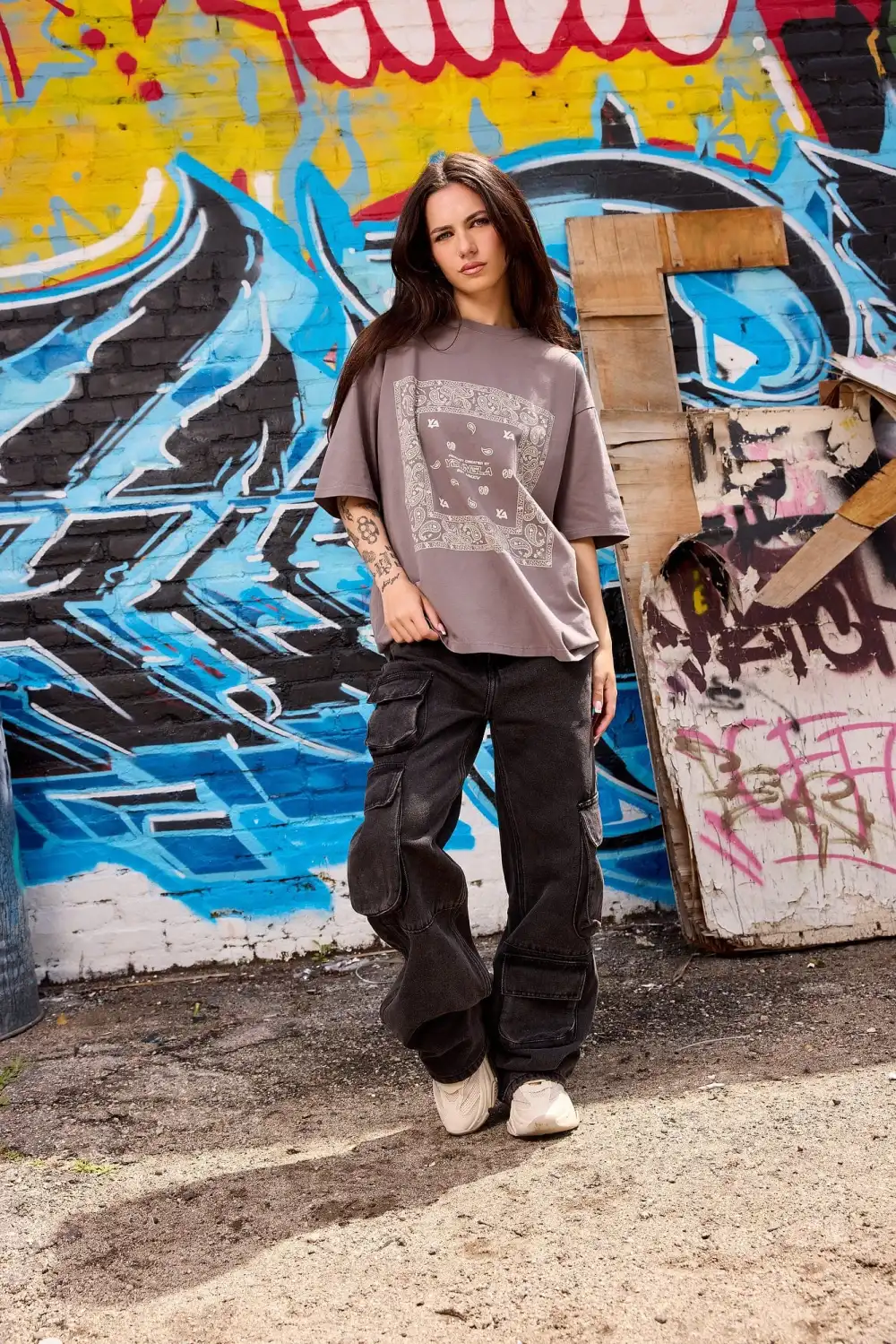 W242 Straight Leg Cargo Jeans
