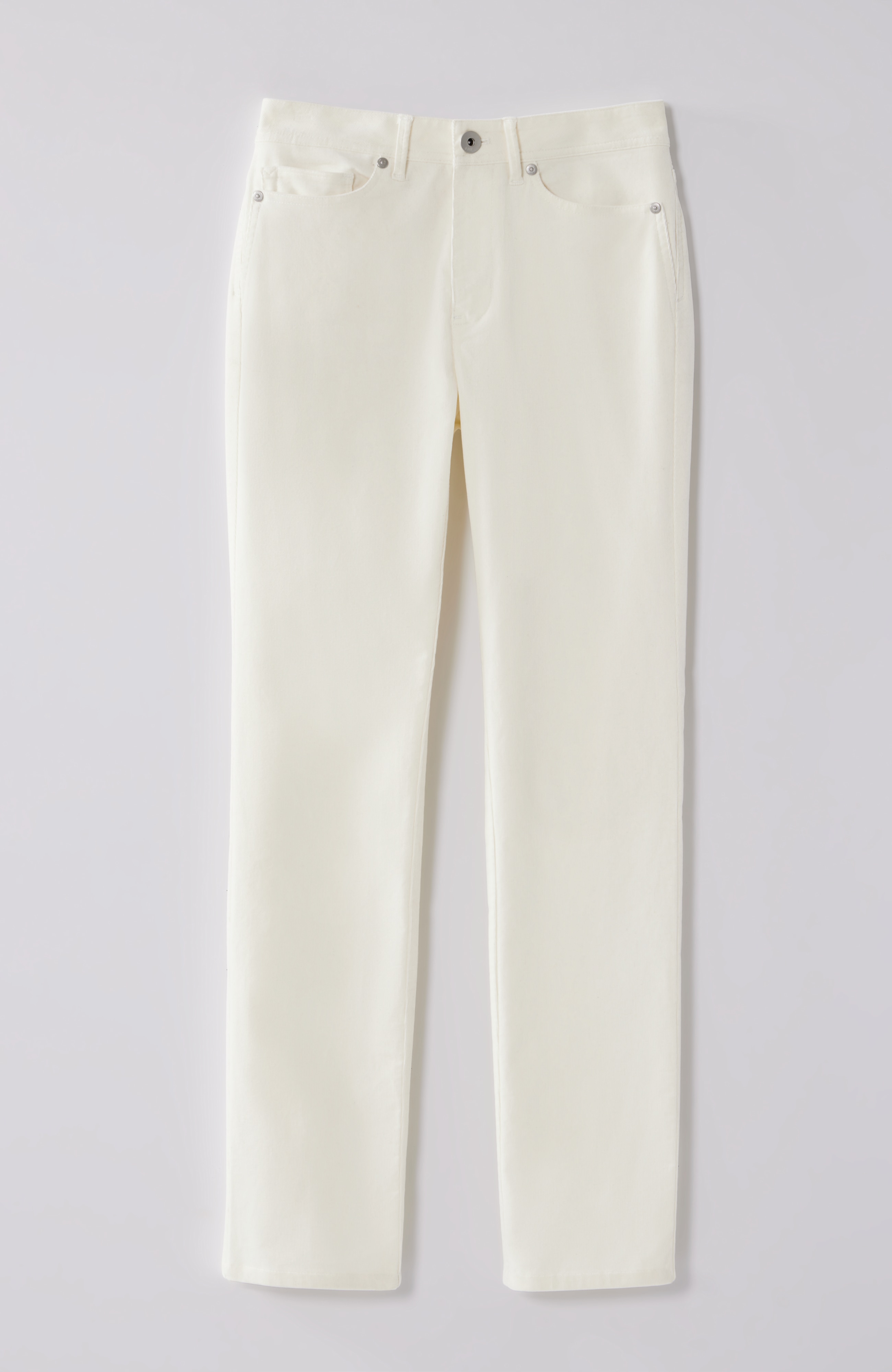 Authentic Fit Slim-Leg Corduroy Pants