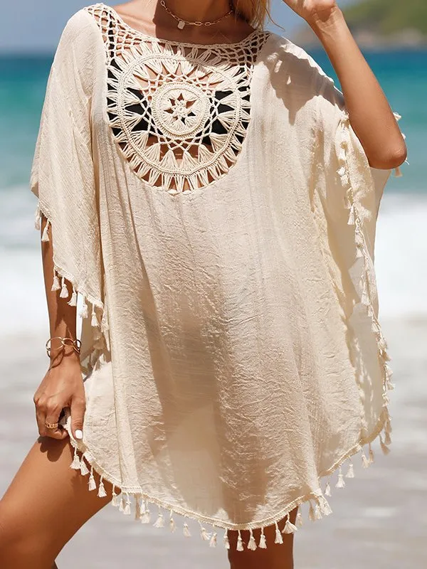 Vacation Plain Coverup