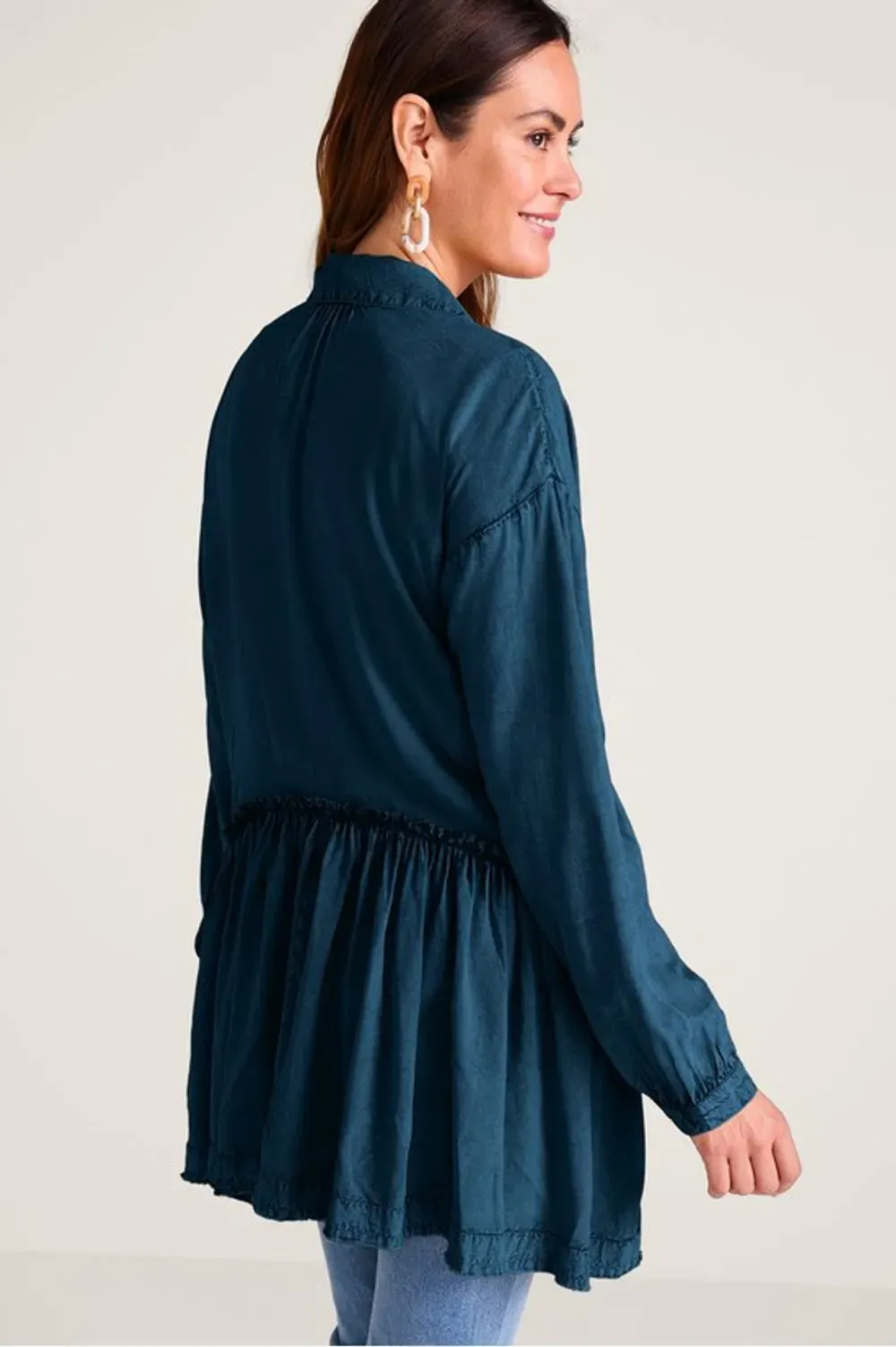 Folklore Long Sleeve Big Shirt