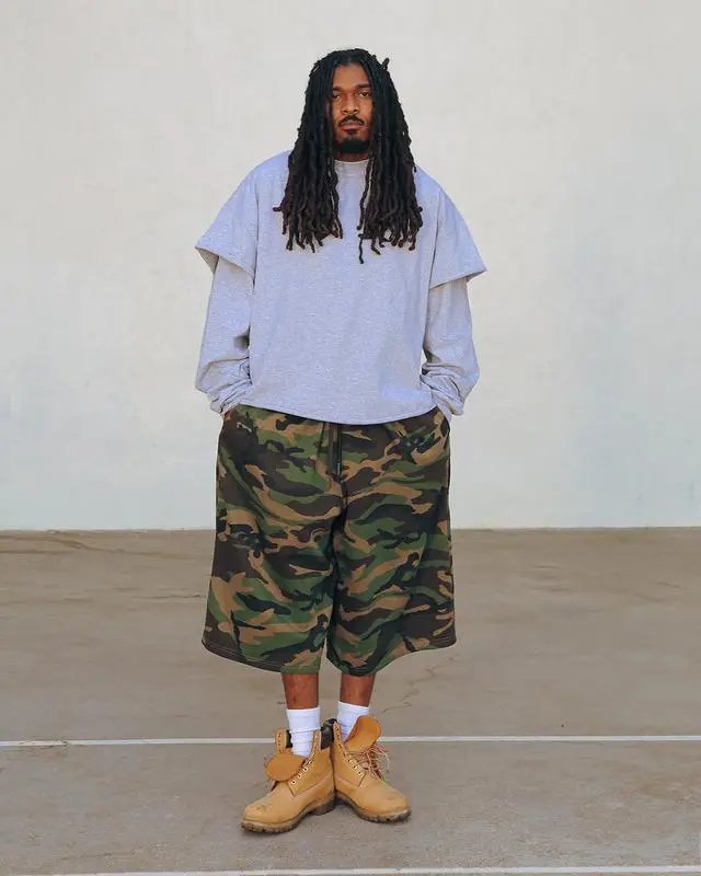 Baggy Fleece Shorts
