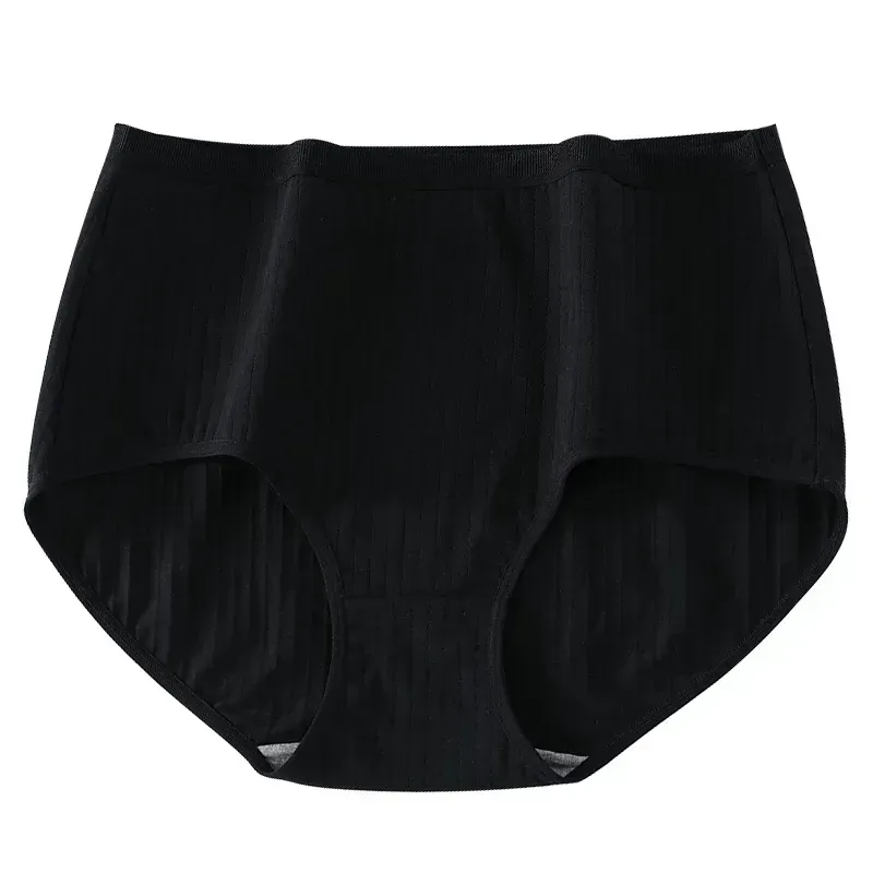 Plus Size High Waist Leak Proof Cotton Panties