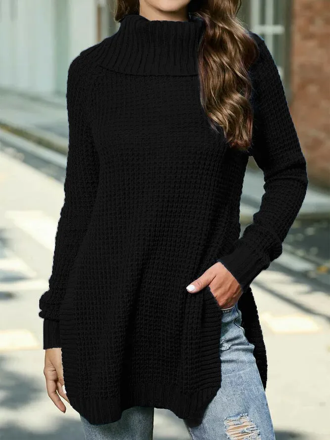 Casual Loose Turtleneck Sweater
