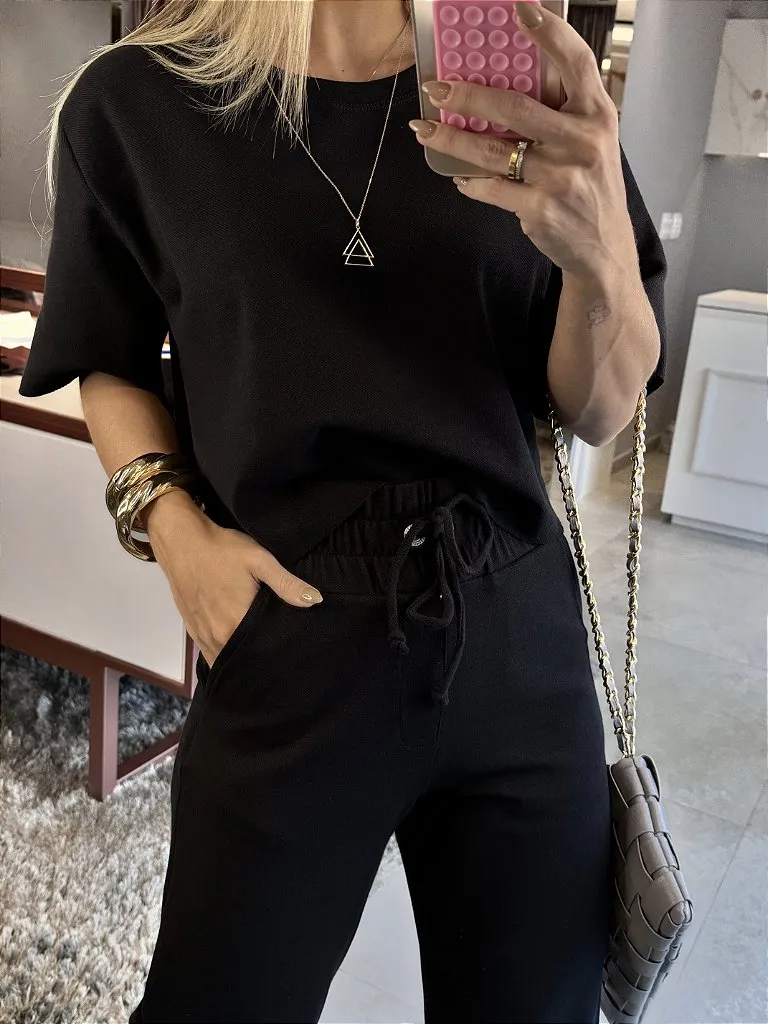 Women's Casual Loose Fit Top – Short Sleeve Round Neck Tunic Shirt