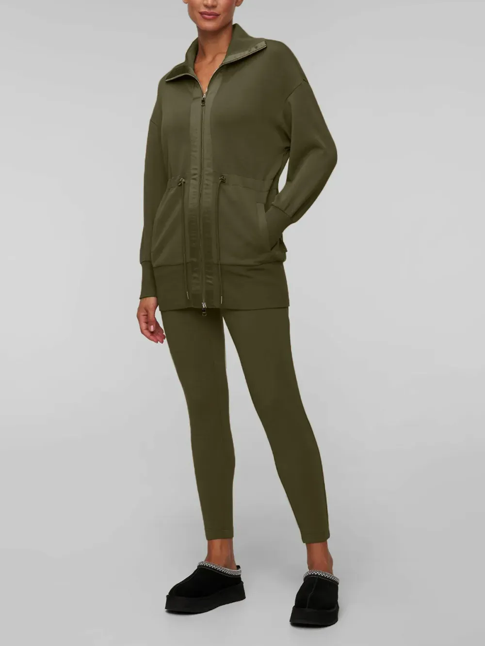 Turtleneck Casual Zipper Track Suit