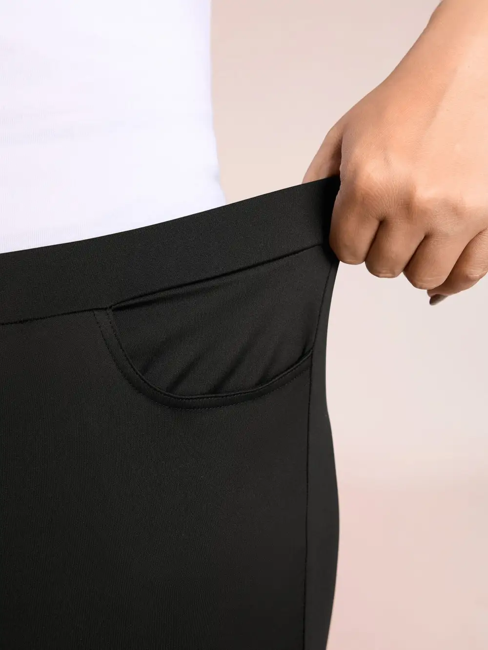 Knee-Skull Element Skinny-Fit Leggings