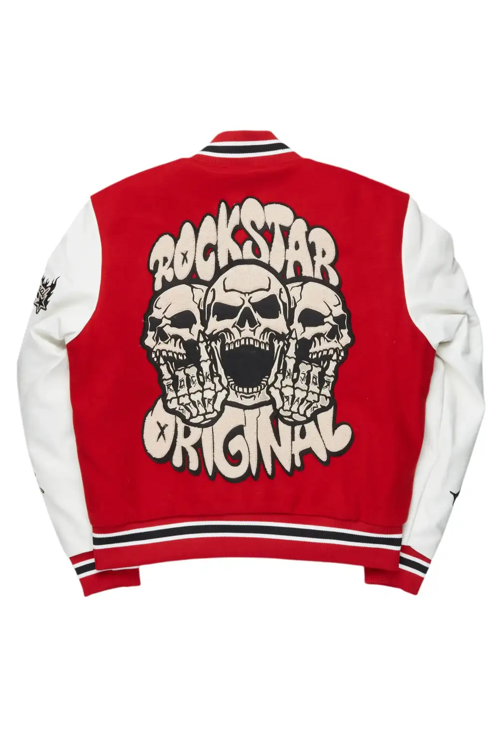 Rune Red Varsity Jacket
