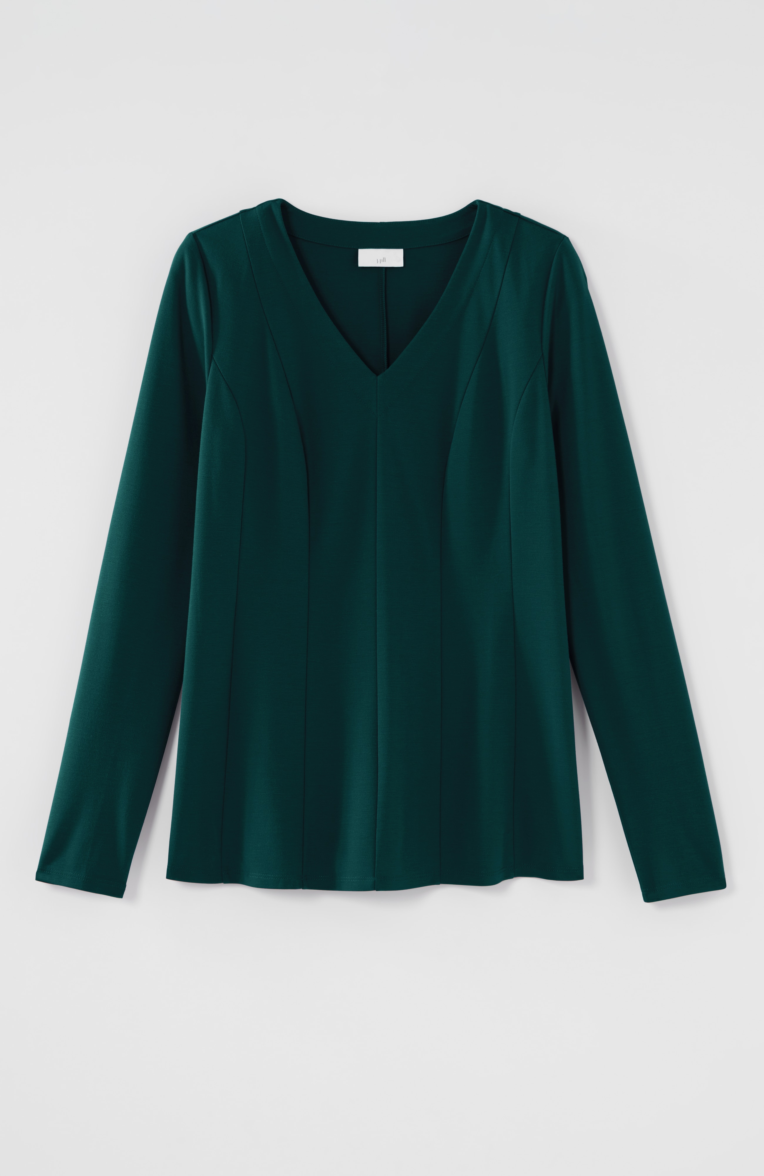 Ponte V-Neck Top