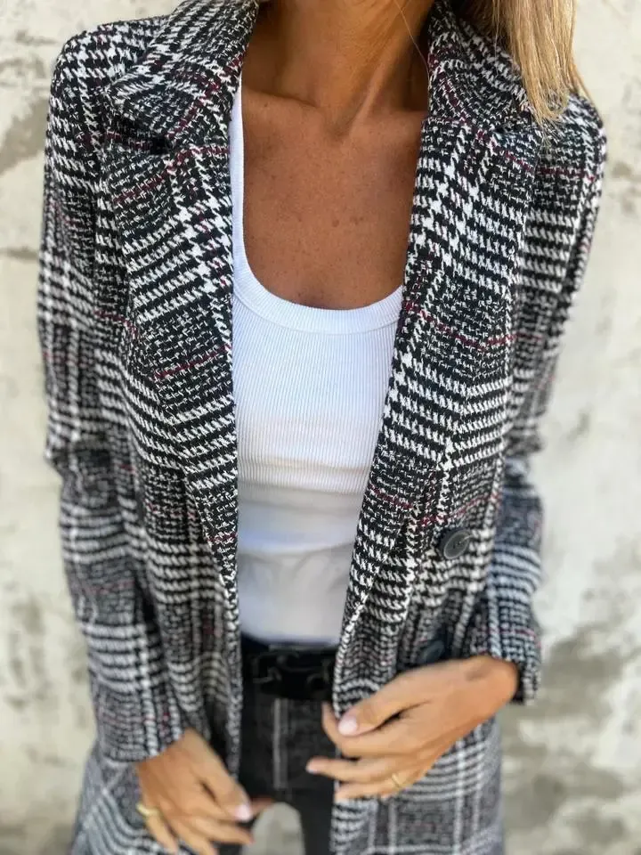 Lapel Blazer Coat