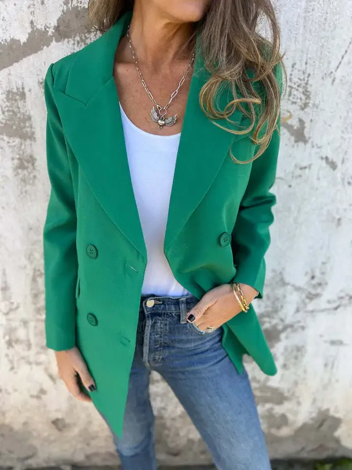 Double-Breasted Blazer