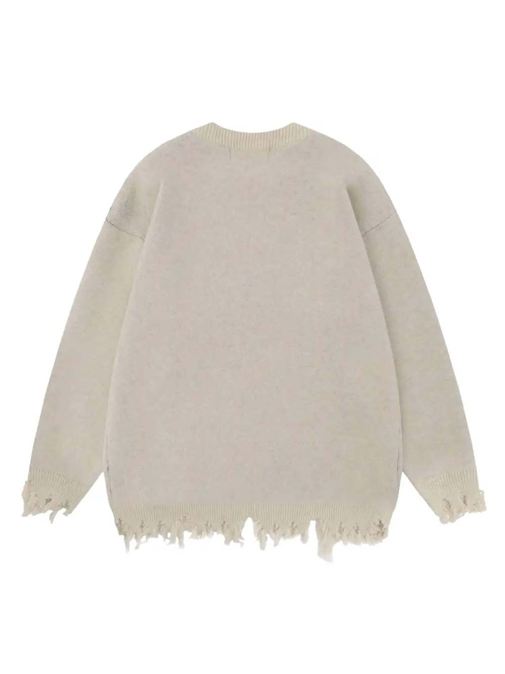 High Street Spider Web Jacquard Sweater - 1976