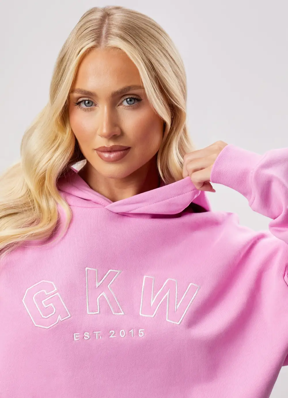 GKW Relaxed Fit Hood - Pink Rose