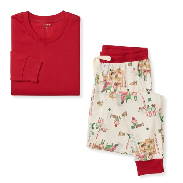 Guide My Sleigh Matching Organic Cotton Pajamas