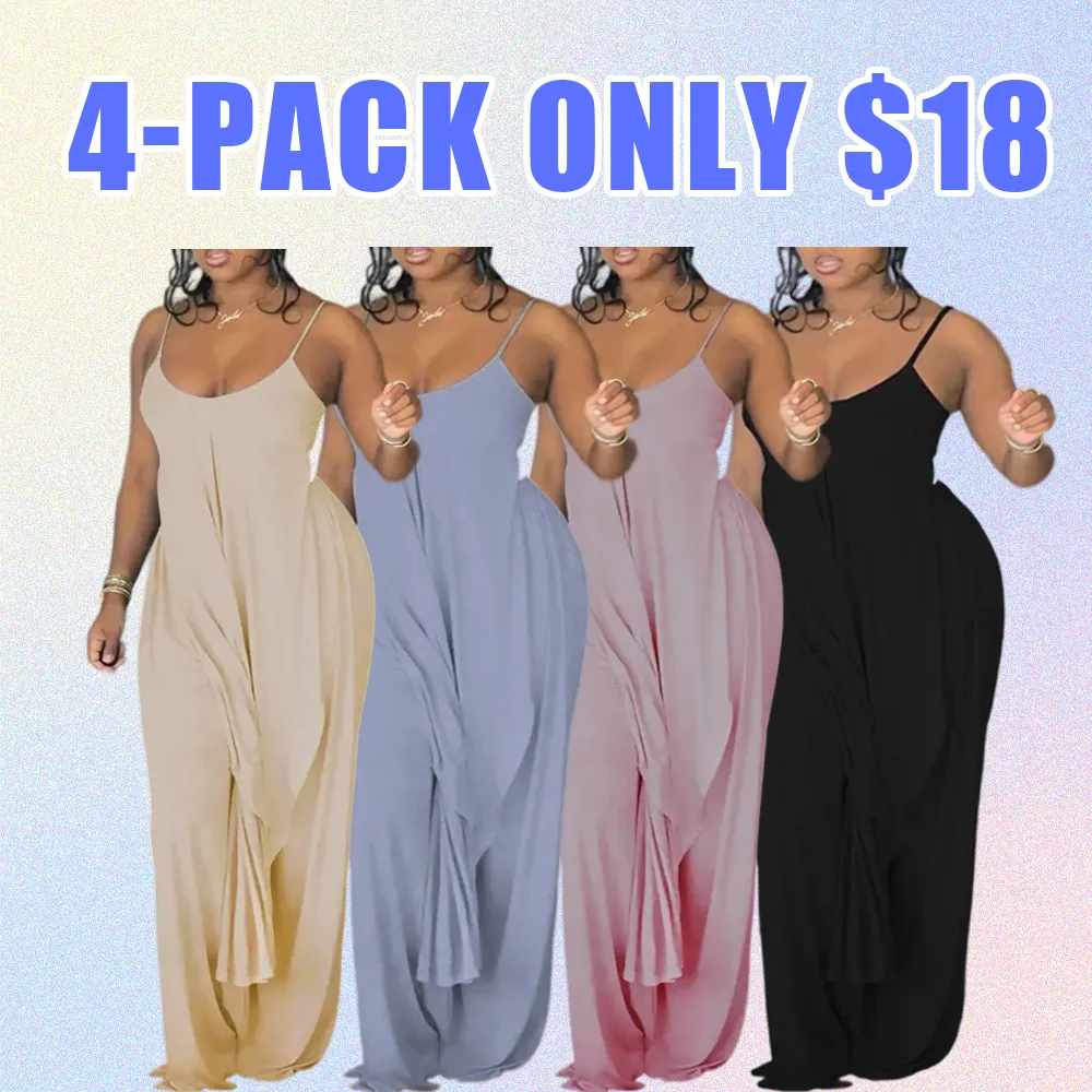 Women's High-Low Cami & Wide-Leg Pants Lounge Set – Soft, Casual, Elastic Waist Fit