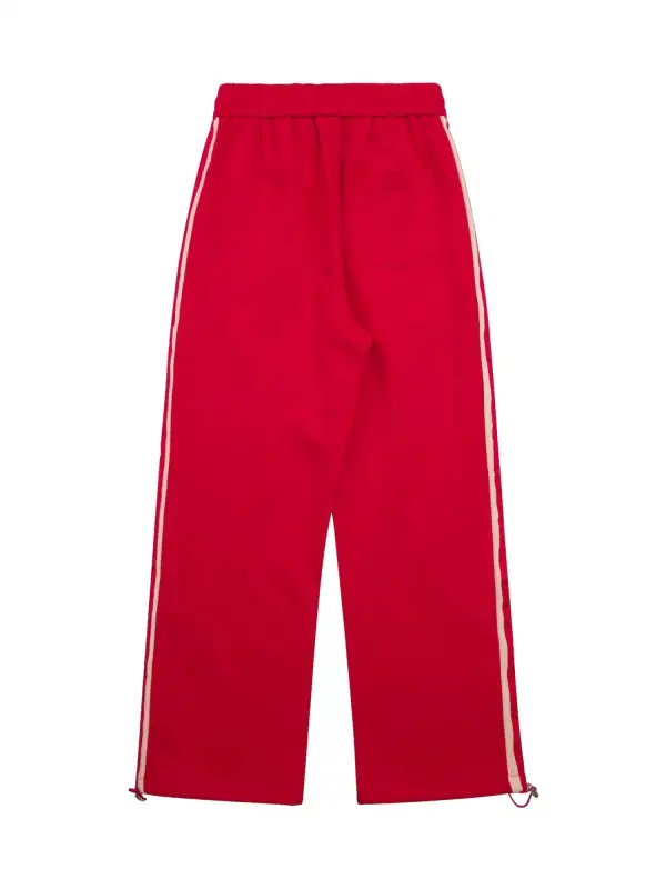 Towel Embroidered Hip Hop Casual Pants - 2164