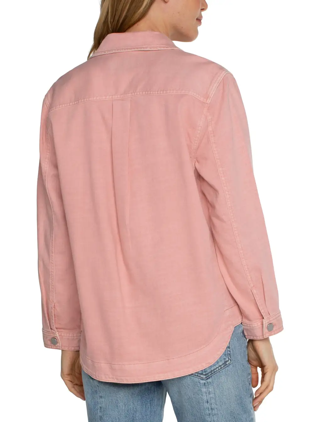 Soft Denim Shacket