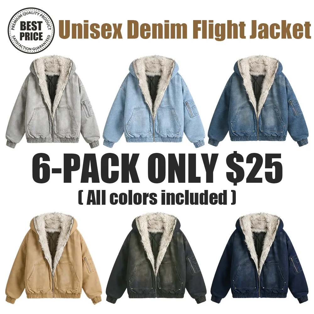 Unisex Fashion Boxy Short Flight Jacket