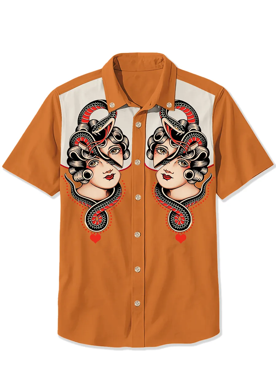Snake And Witch  Shirt