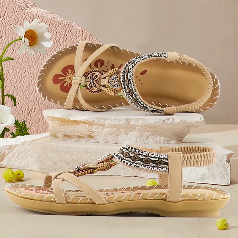 Bohemian Style Soft Footbed Sandal