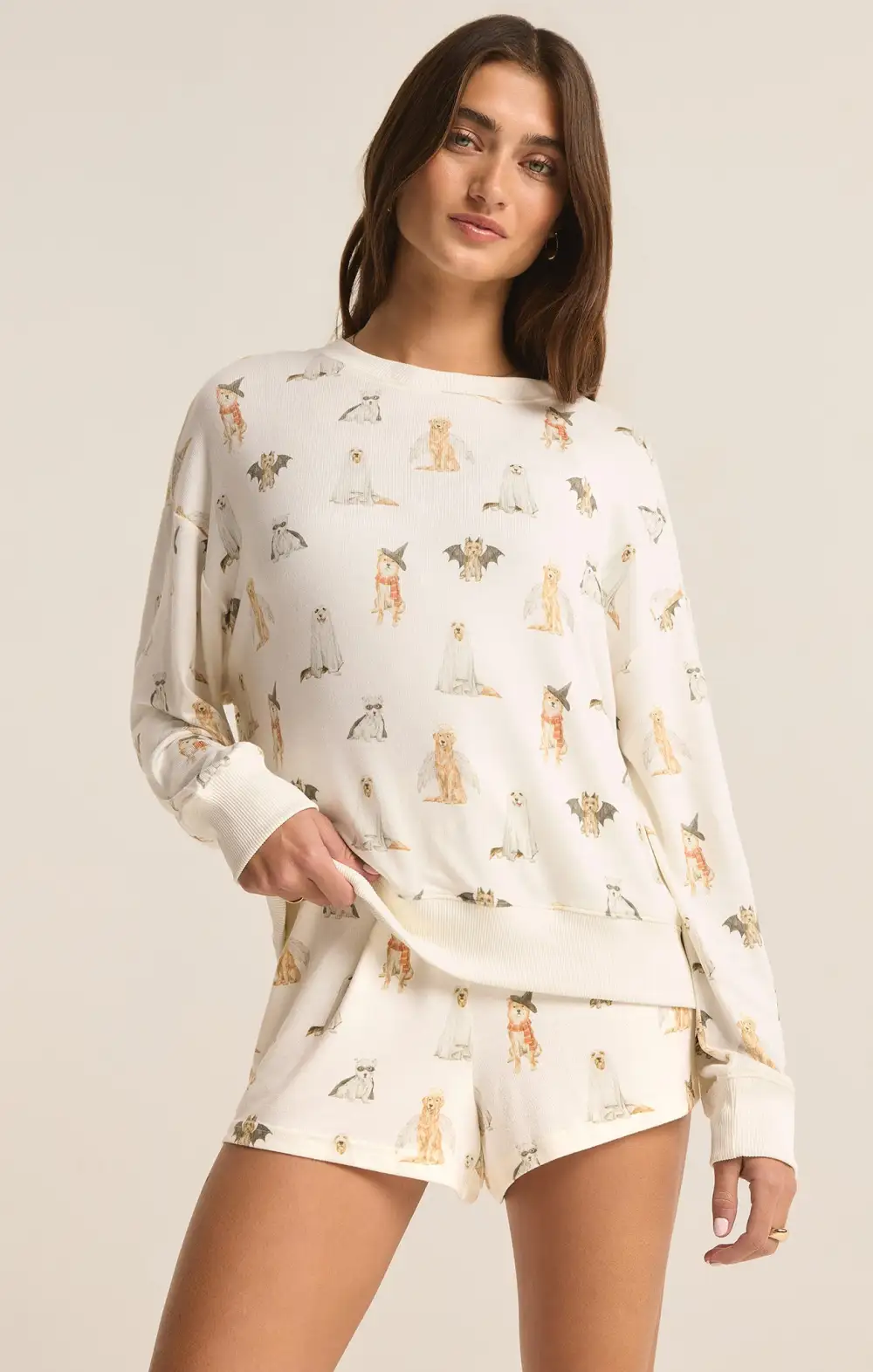 Hey Boo Dog Long Sleve Top