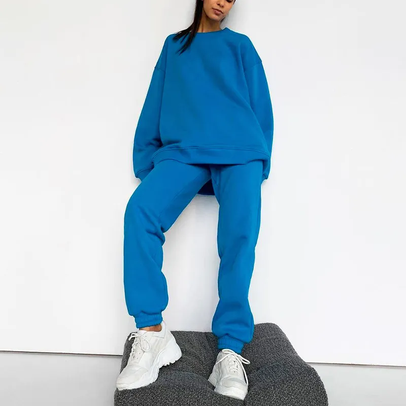 Ladies sports plus cashmere leisure suit