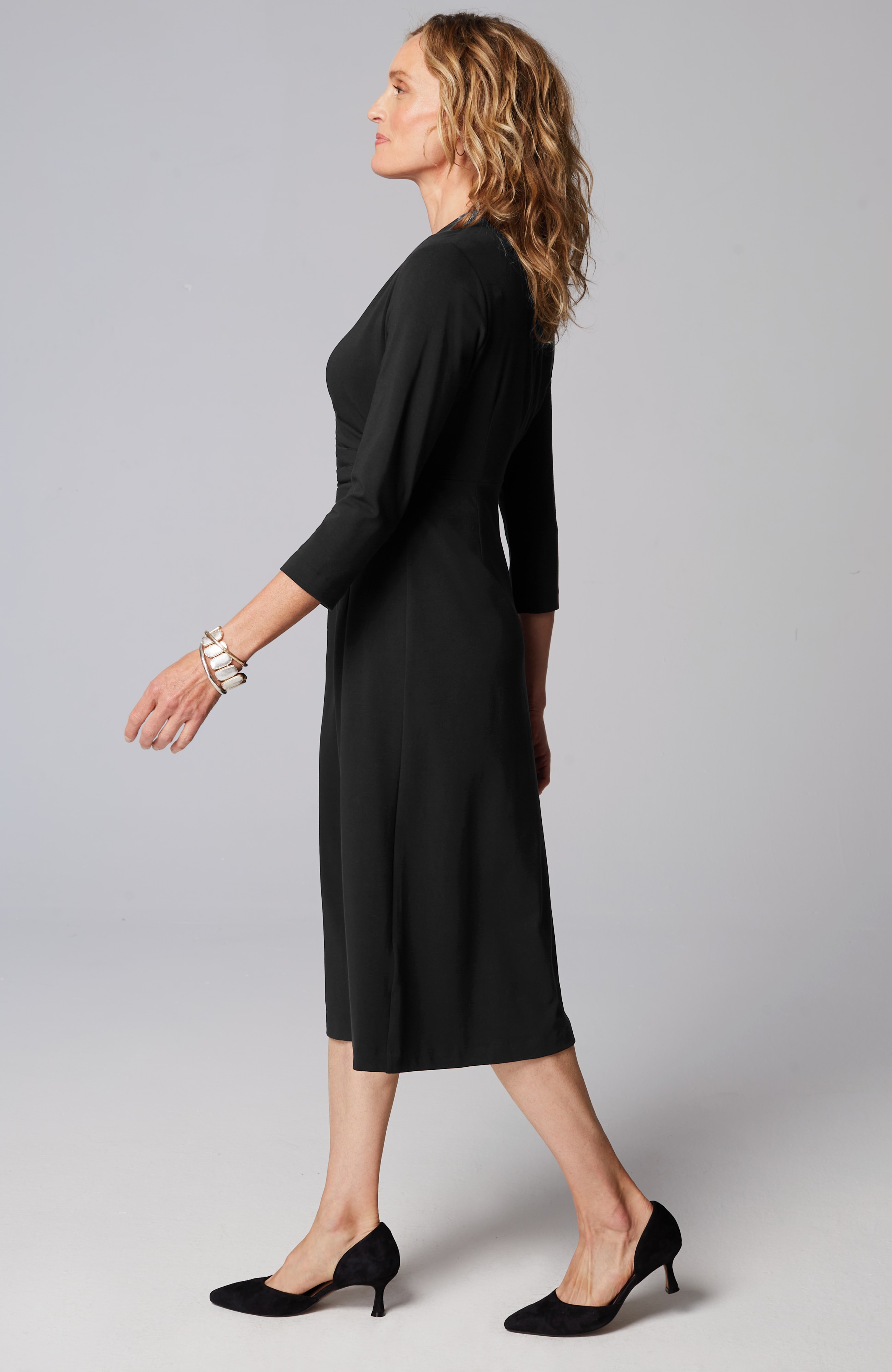 Wearever Side-Pleated Dress