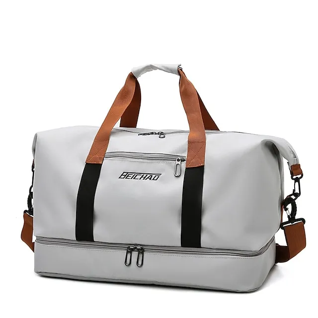 Dry And Wet Separation Large Capacity Travel Bag Casual Outdoor Luggage Bag Handbag