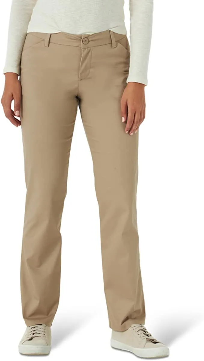Women's Wrinkle Free Relaxed Fit Straight Leg Pant