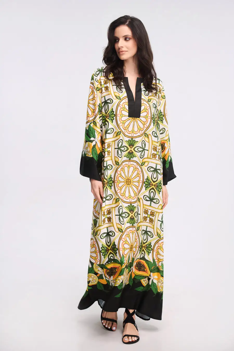 Coco bella Kaftan Maxi Dress -O/S AU 12-20