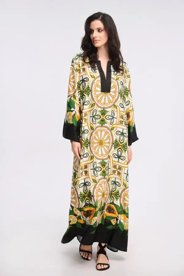 Coco bella Kaftan Maxi Dress -O/S AU 12-20