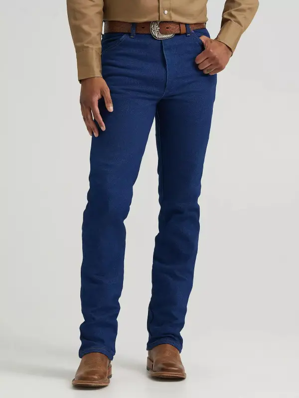 WRANGLER COWBOY CUT STRETCH SLIM FIT JEAN IN INDIGO STRETCH