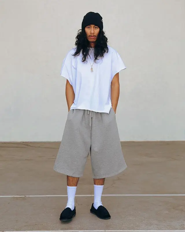 Baggy Fleece Shorts