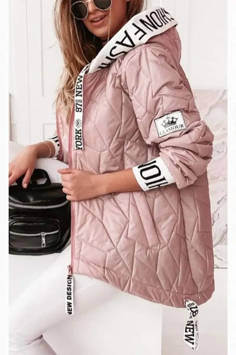 Vibrant Urban Puffer Jacket