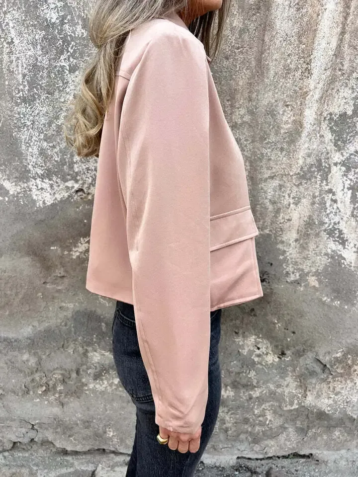 Charm Gold Button Jacket