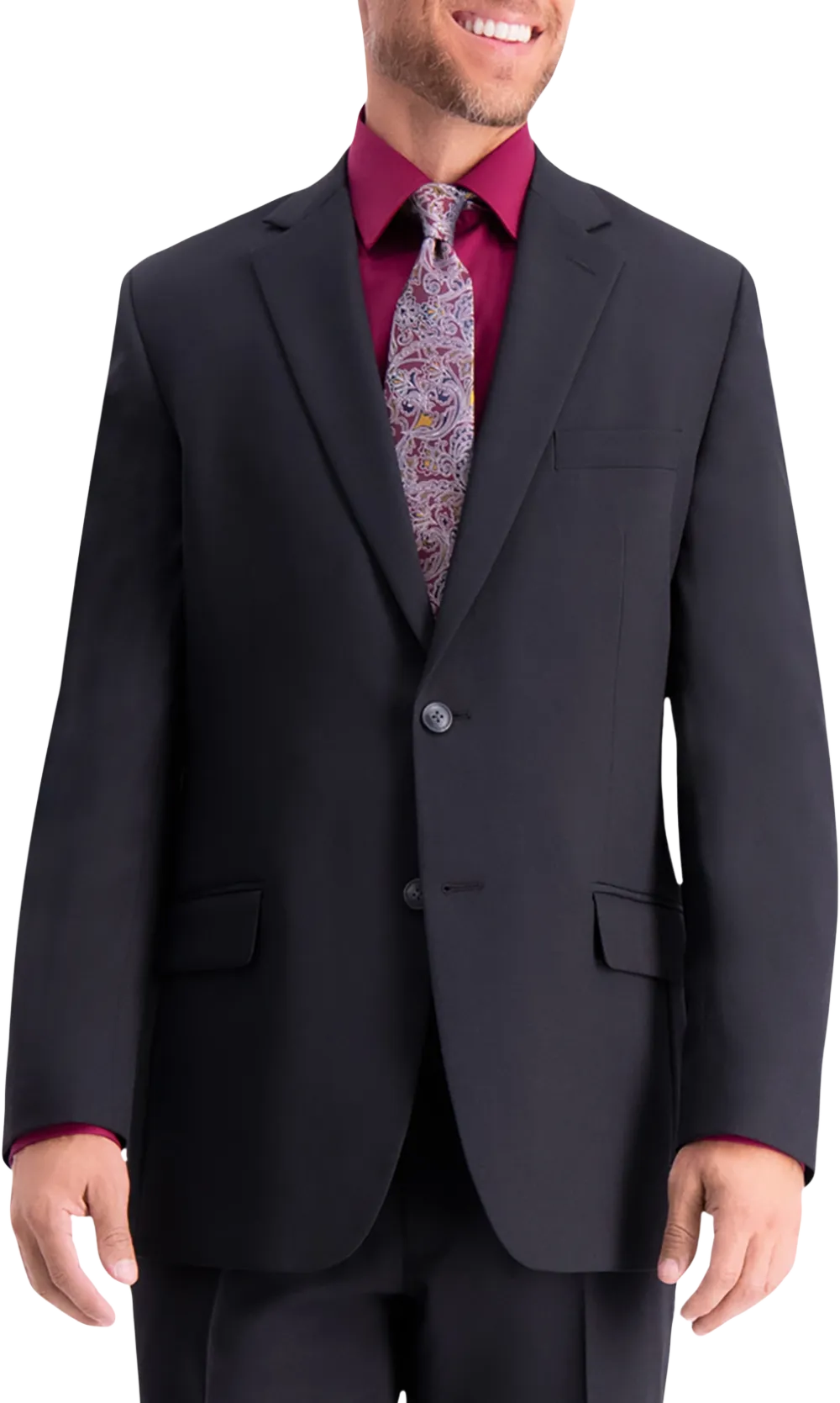Haggar Travel Performance Tailored Fit Suit Jacket