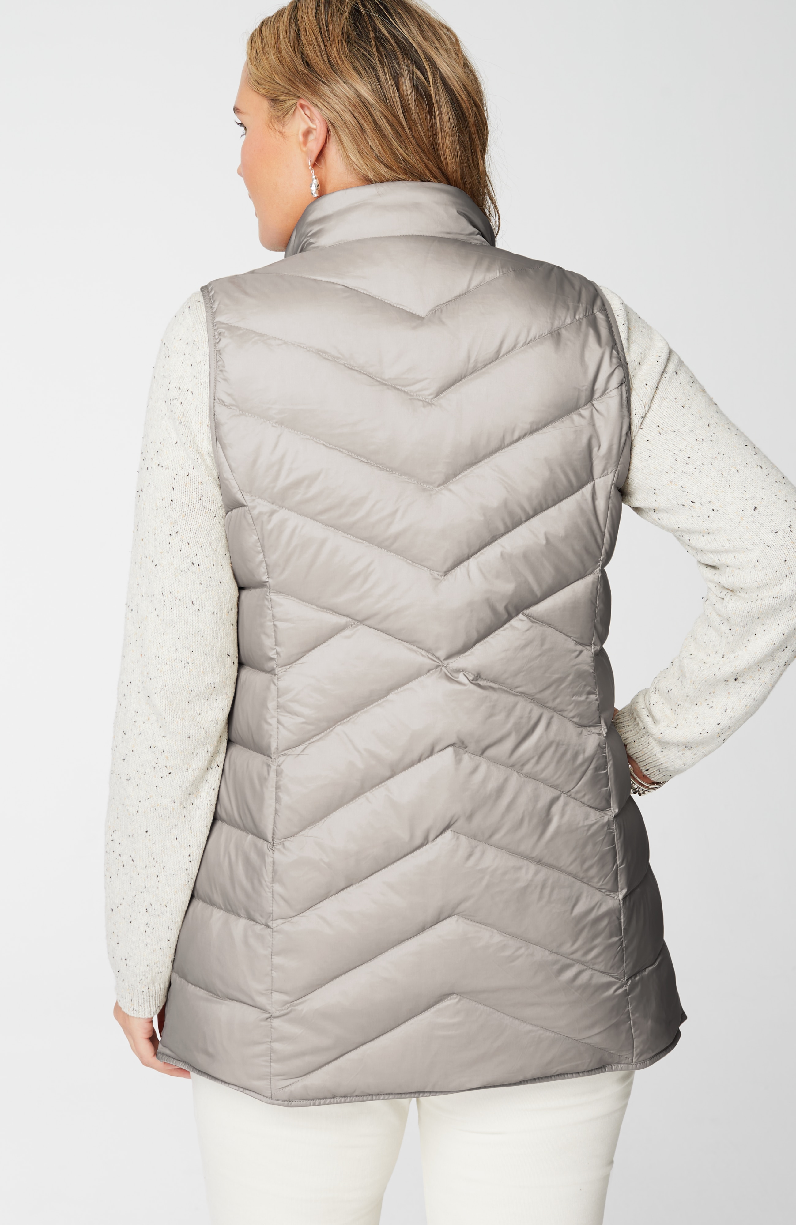 Side-Zip Down Puffer Vest