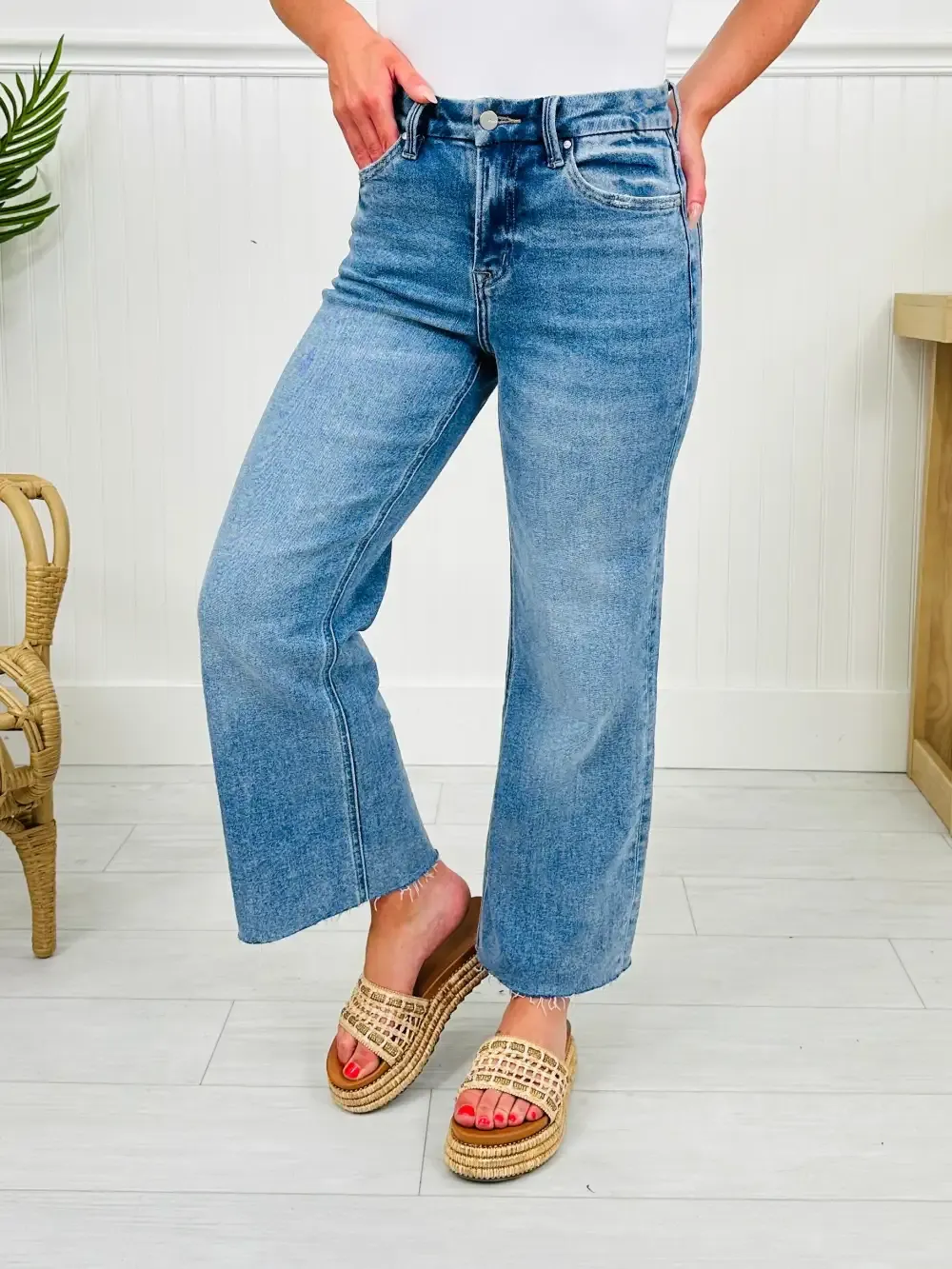 Wide Awake Mica Wide Leg Jeans