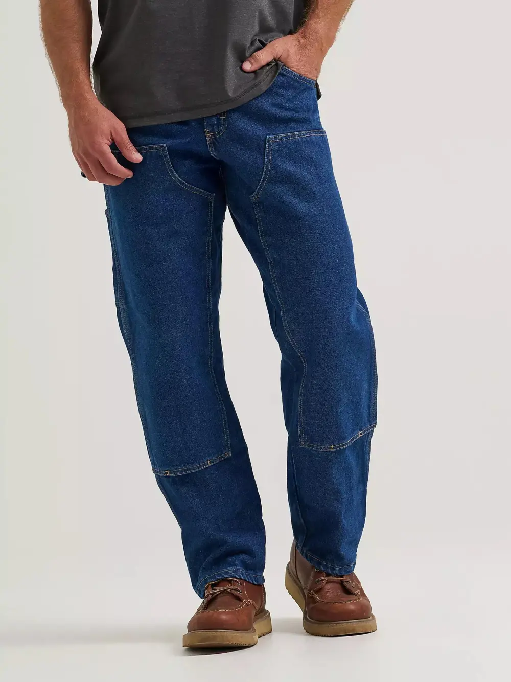 WRANGLER RIGGS WORKWEAR UTILITY JEAN IN ANTIQUE INDIGO