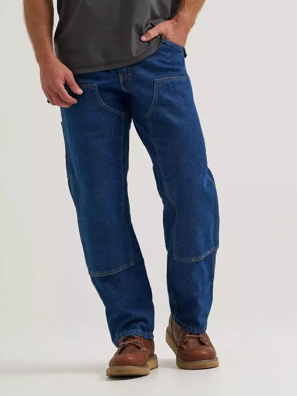 WRANGLER RIGGS WORKWEAR UTILITY JEAN IN ANTIQUE INDIGO