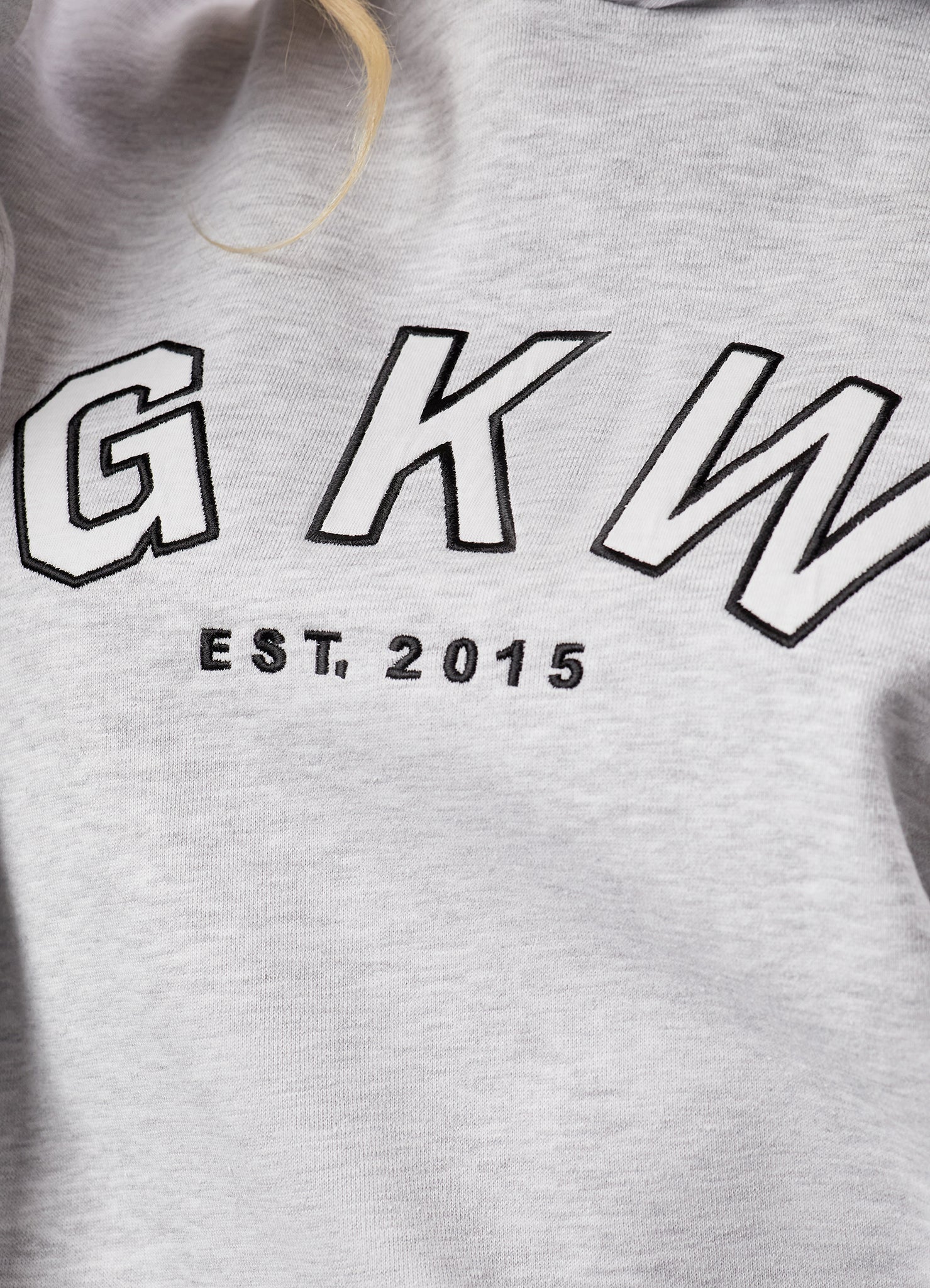 GKW Relaxed Fit Hood - Snow Marl
