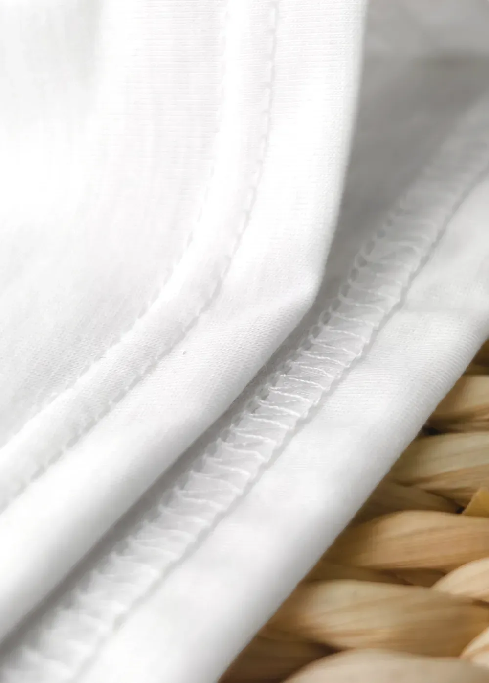 White Sleeveless V Neck Tank Top