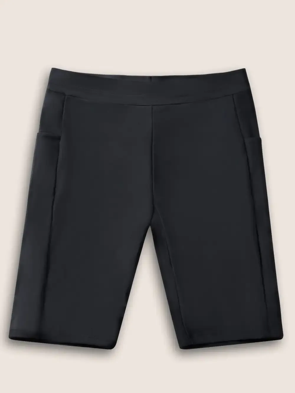 Plain Pocket Side Very Stretchy Skinny Swim Bottom