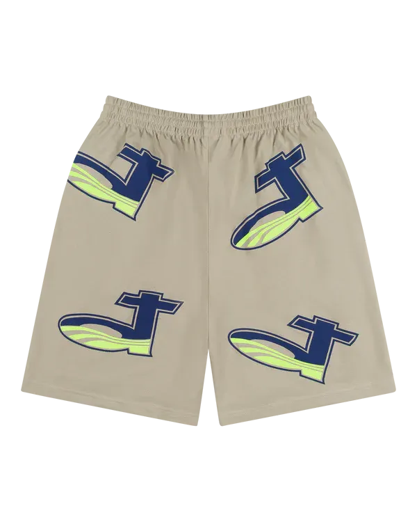 DT Pique Shorts Grey