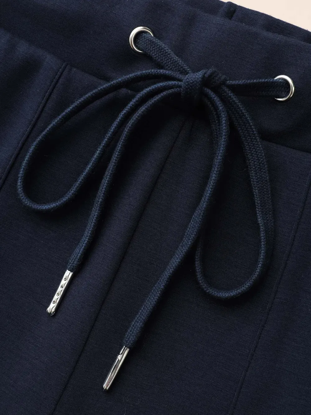 Mid Rise Drawstring Pocket Leggings