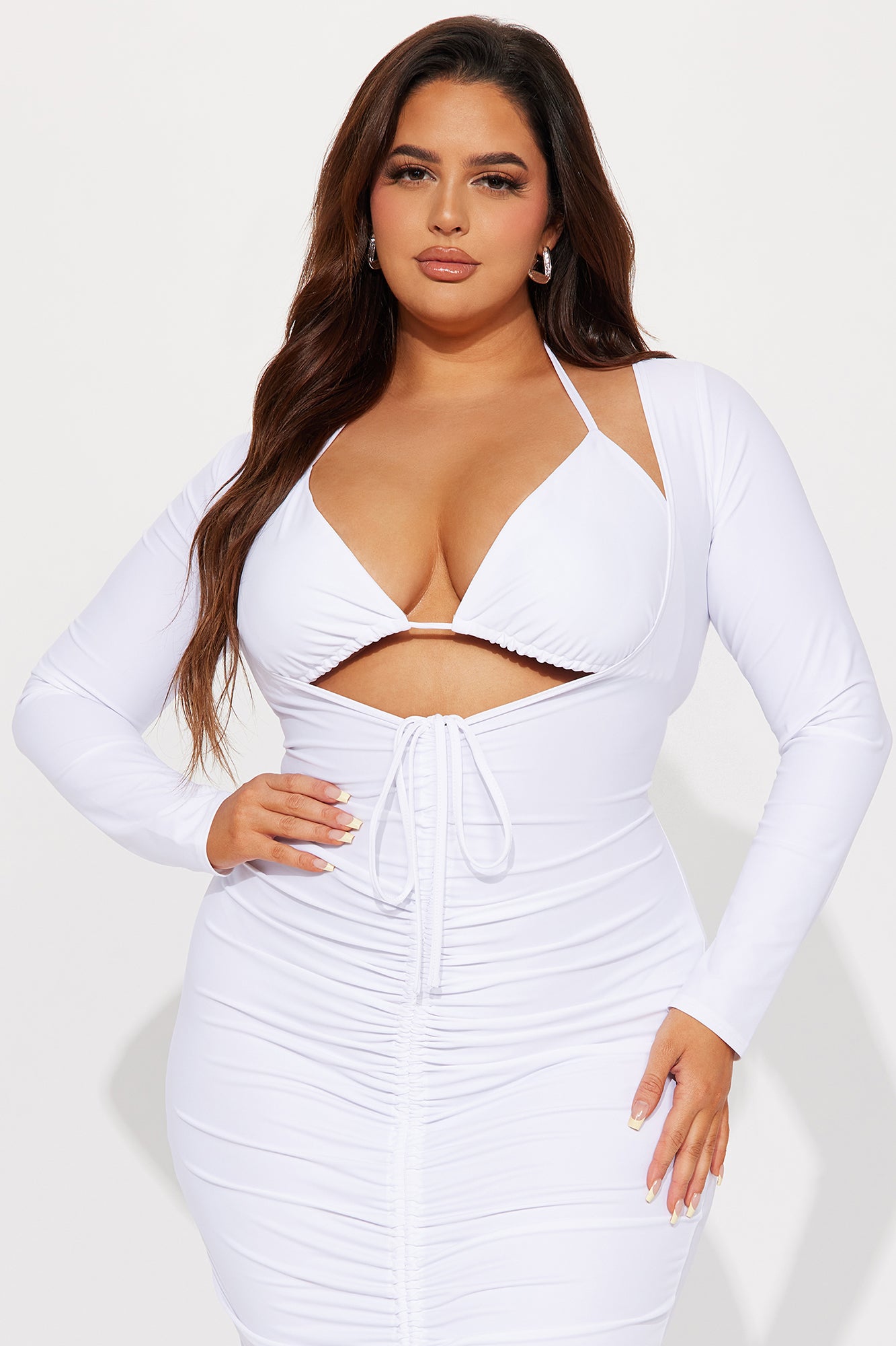 Miami Mami Maxi Dress - White