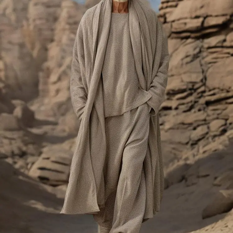 Men's Sets Soft Stretchy Simple 3 Piece Set Suit Set Soft Stretchy Ensemble Versatile Casual Combo