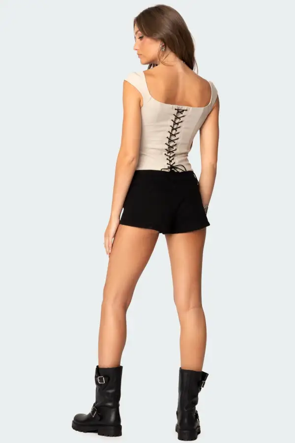 Anna Cap Sleeve Corset