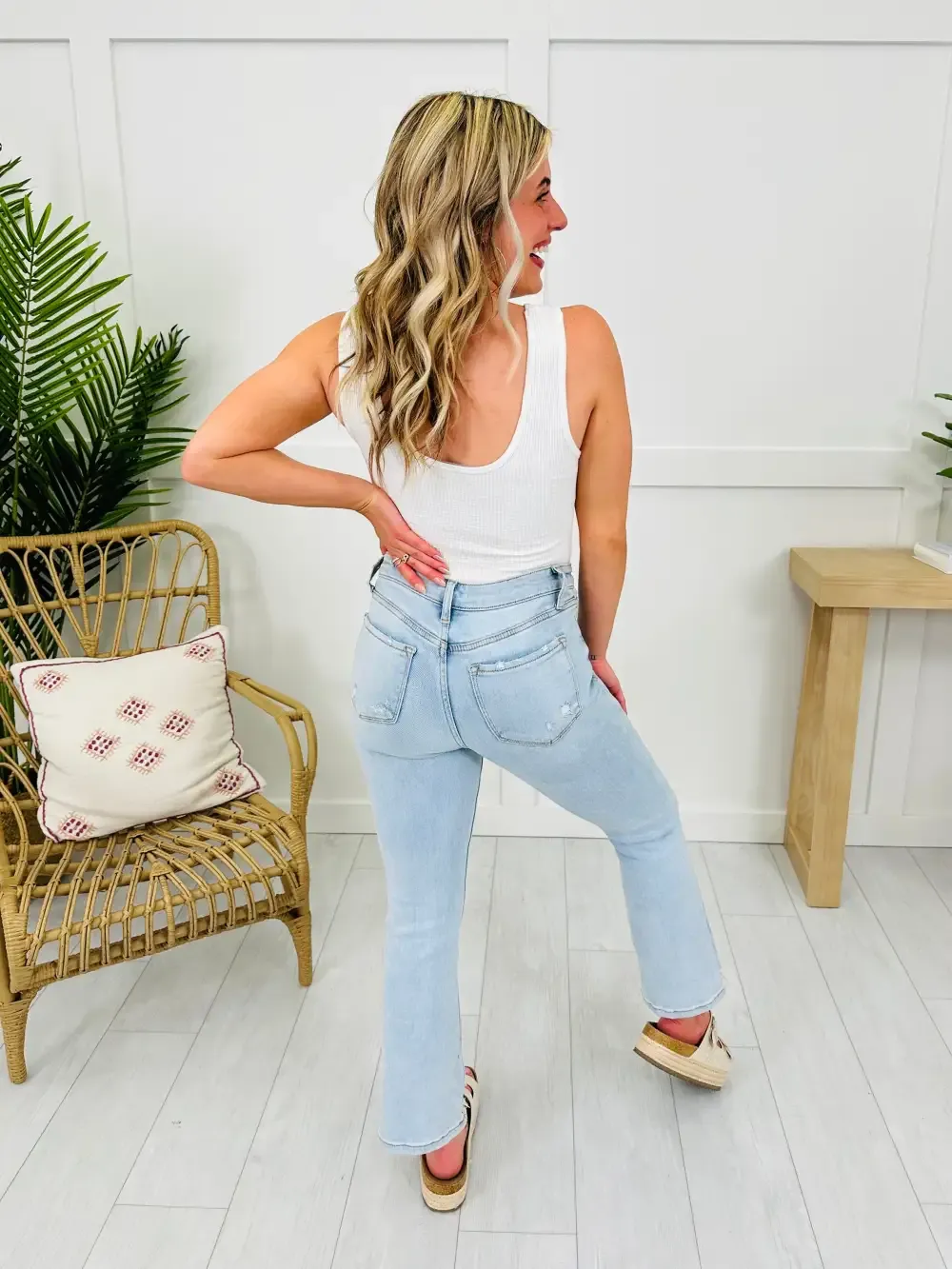 Kick Start Kick Flare Jeans