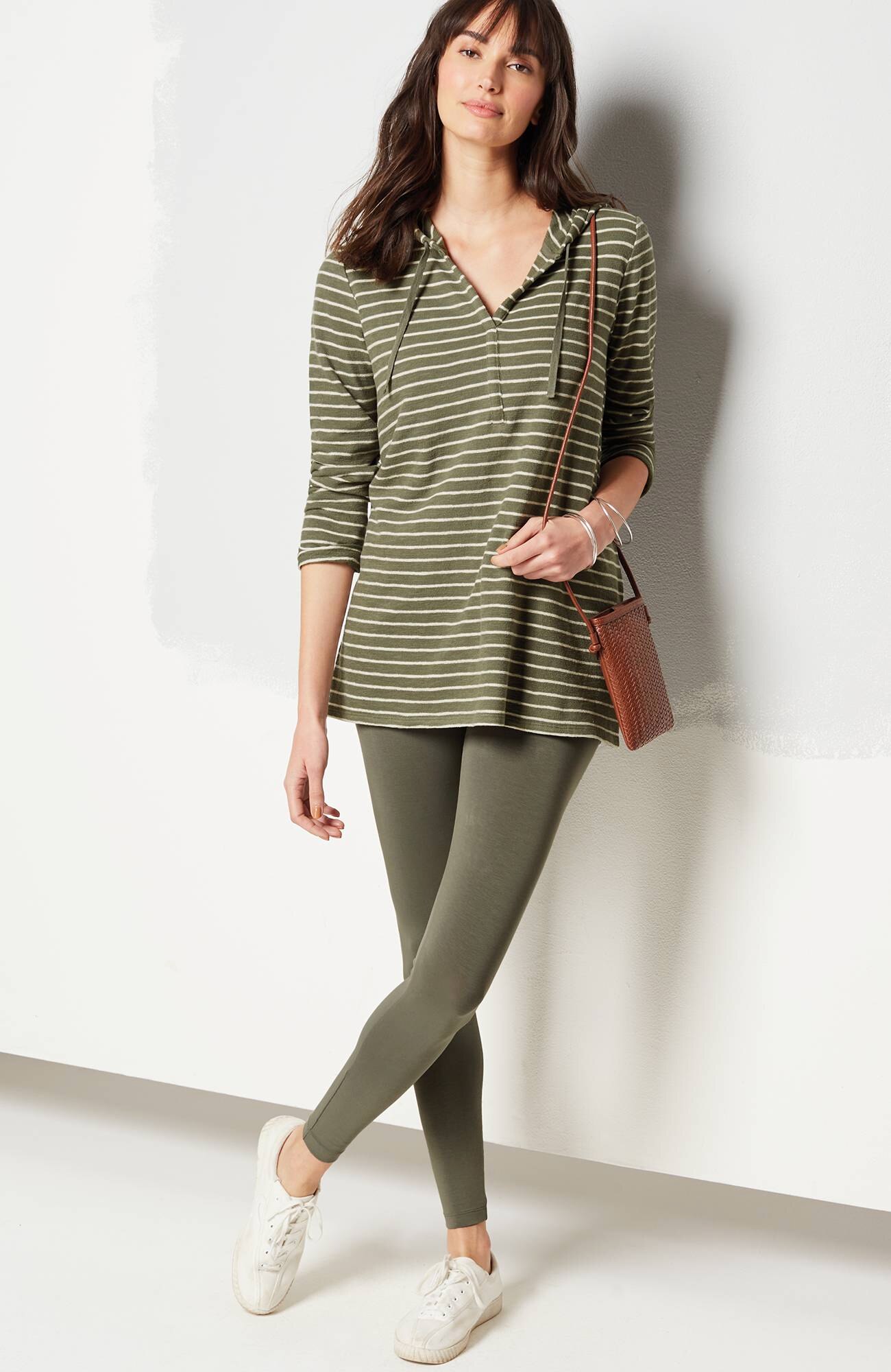 pima ankle-length leggings